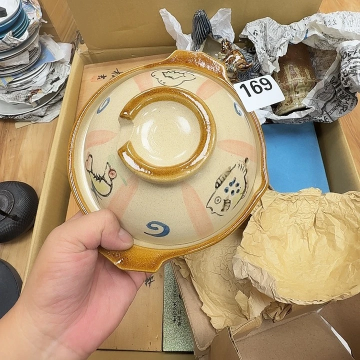 瓷片工艺品摆件瓷器摆件正能量