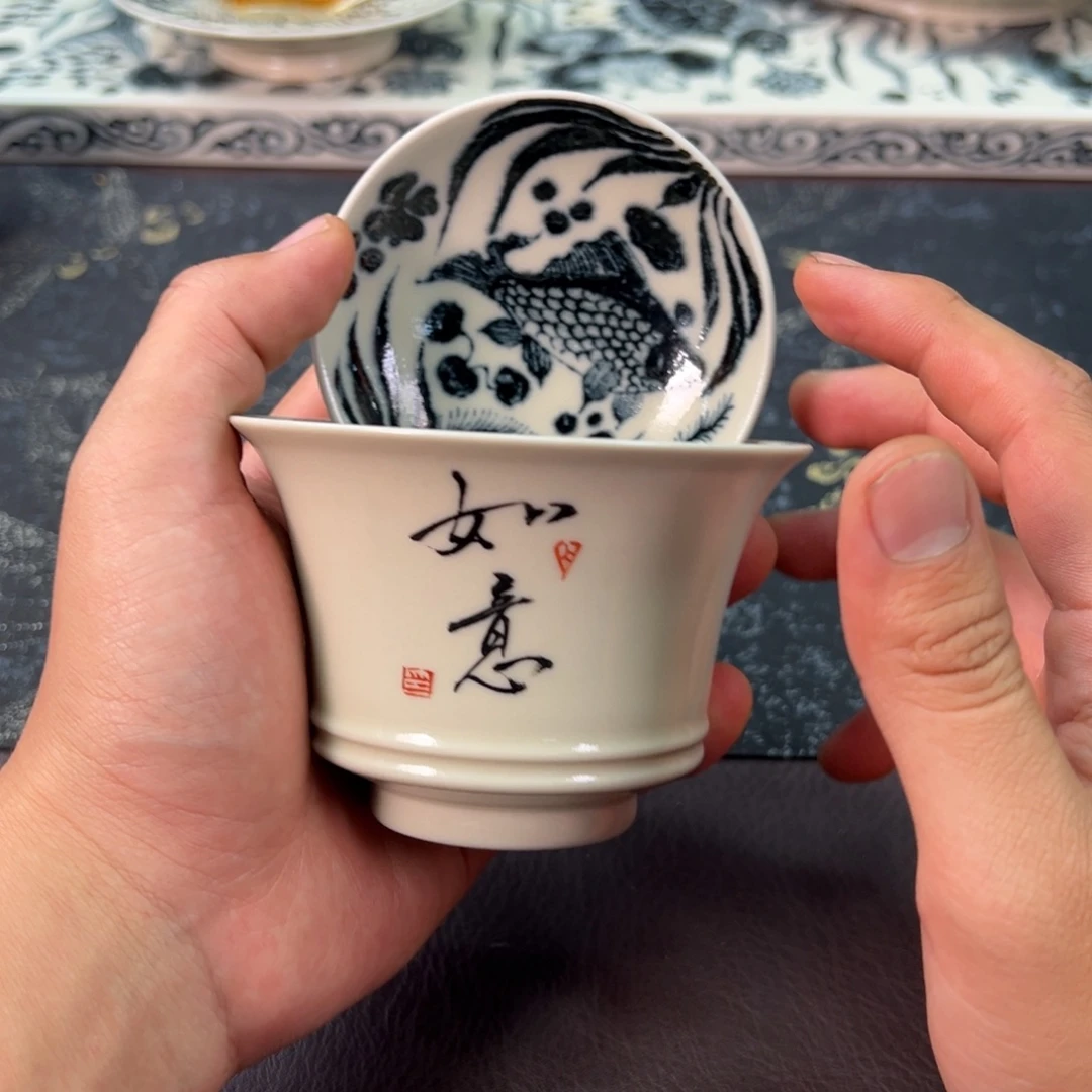 陶景德镇手工手绘陶瓷