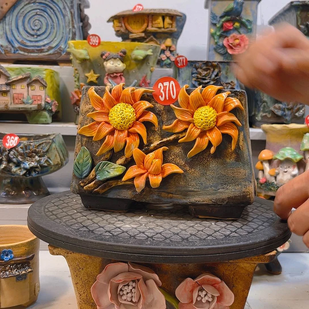 370 号陶然花器厂家直销