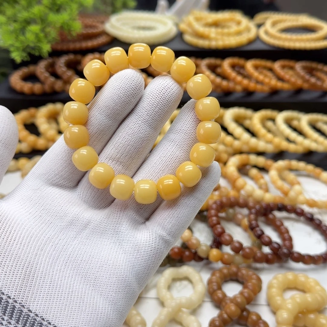 手串菩提根/象牙果12*13精工 10年