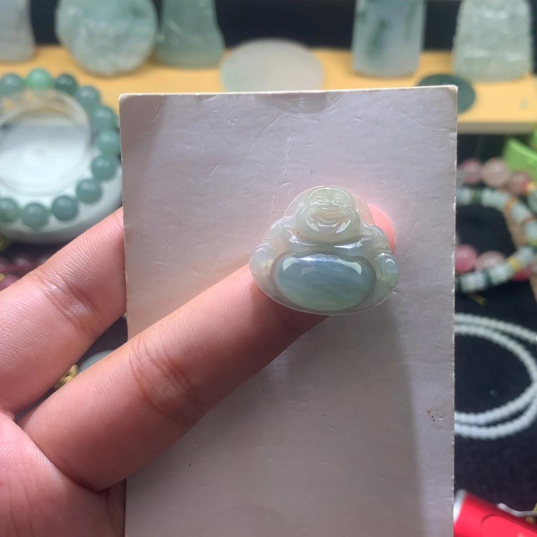 翡翠未镶嵌颈饰000
