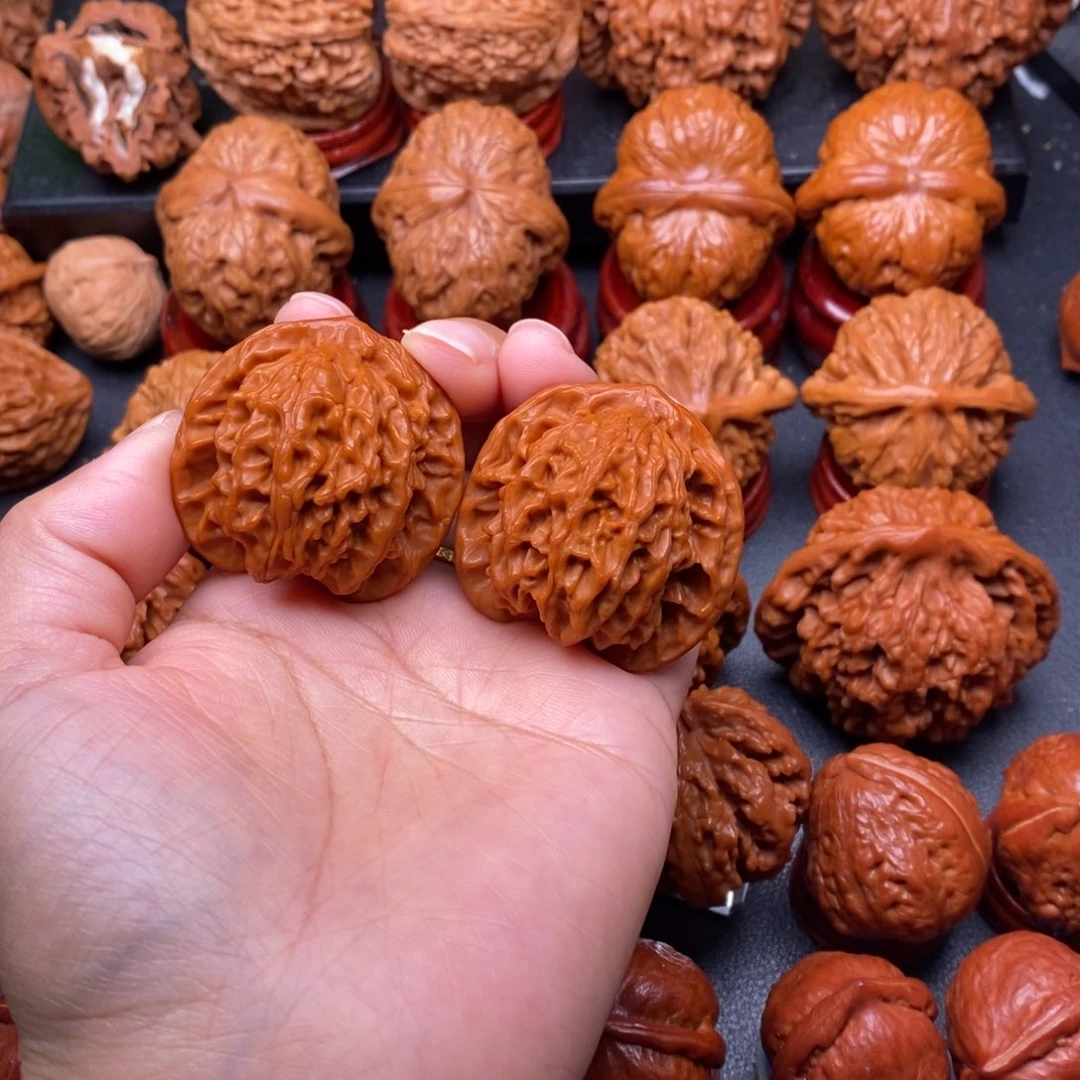 文玩核桃把件39公子帽