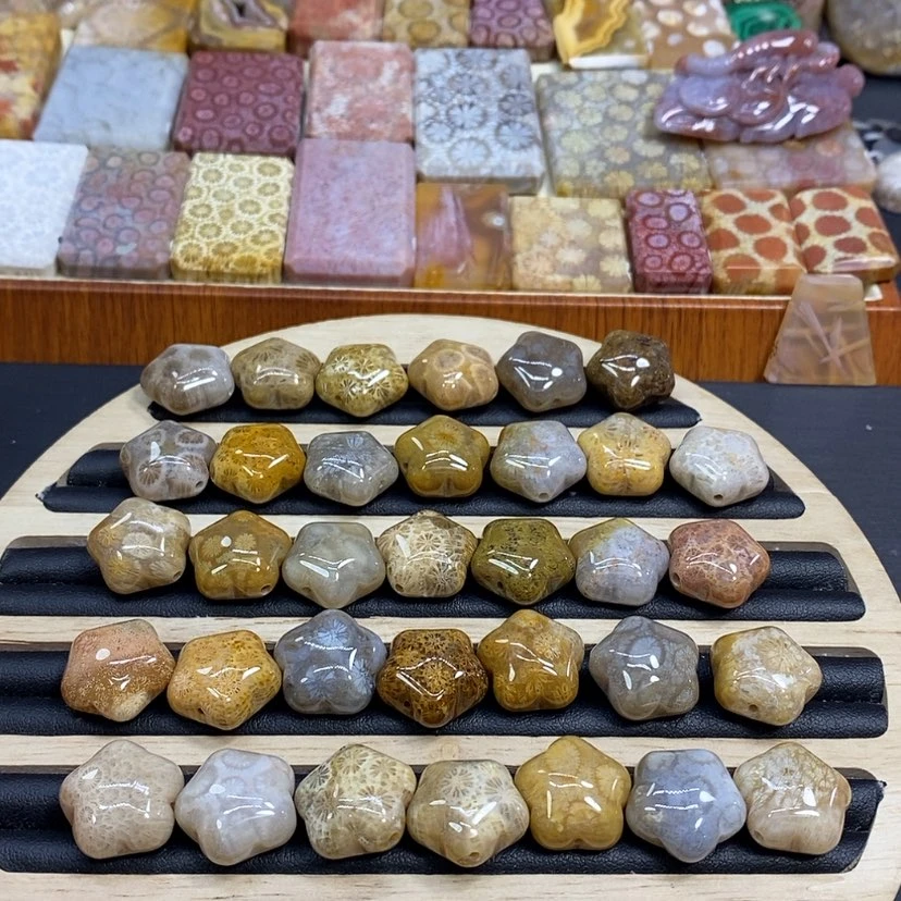 【闪购商品】硅化珊瑚（珊瑚玉）颈饰未镶嵌k 5