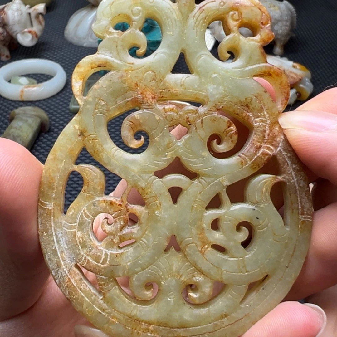【闪购商品】未镶嵌和田玉（糖玉）挂件