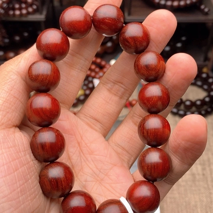 檀香紫檀（小叶紫檀）手串/手链1.5原汁原味泥料细腻