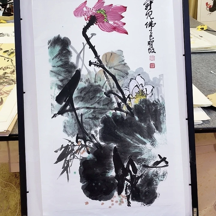 国画张圣敏先生纯手绘作品