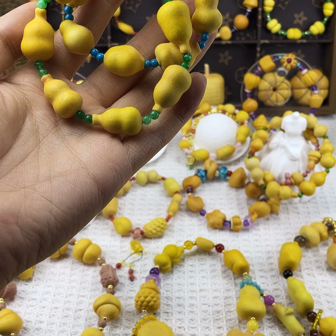 木葫芦手串漂亮极了的葫芦手串