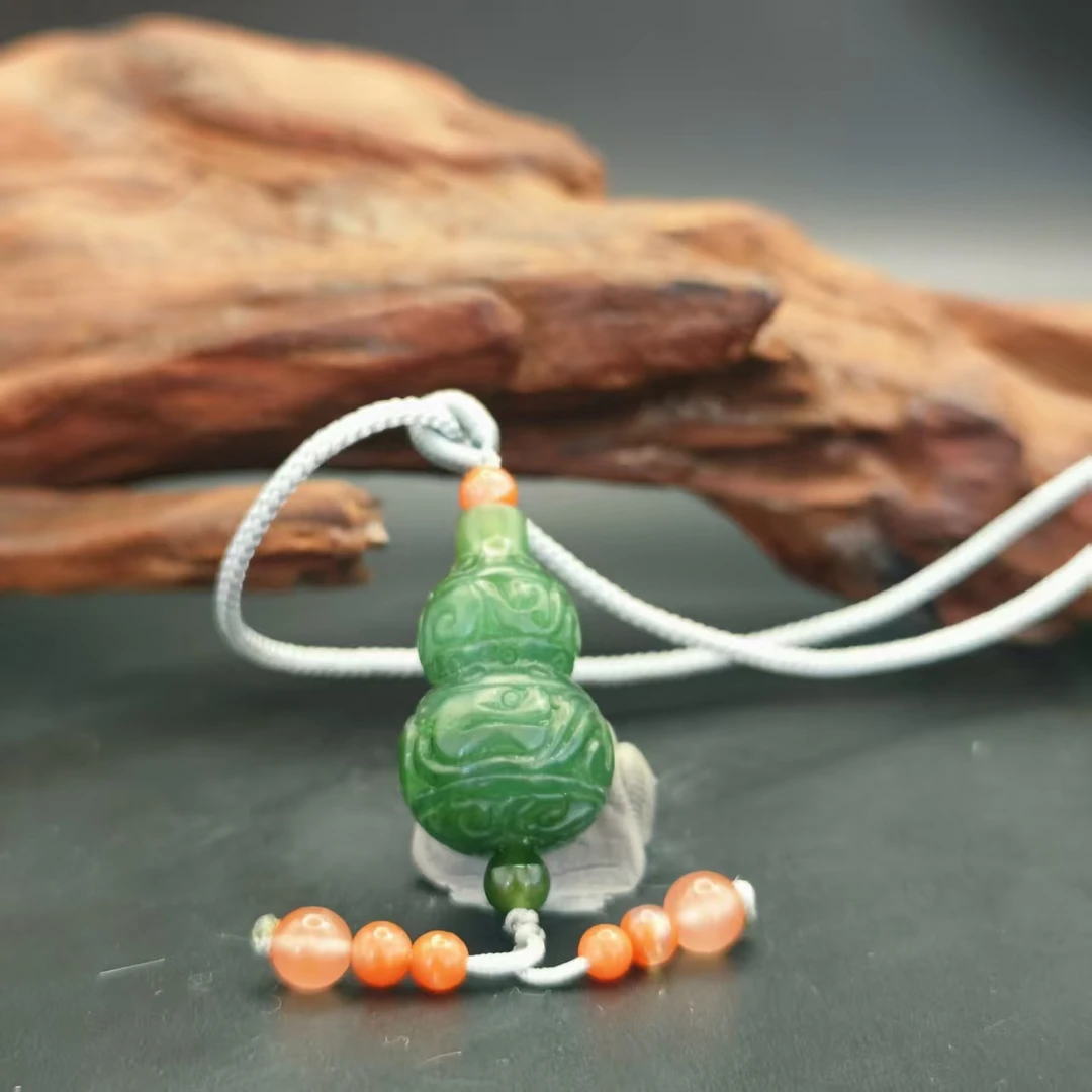 Z和田玉福禄吊坠0970