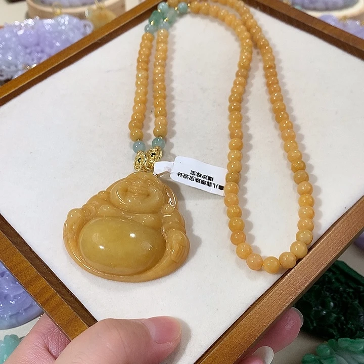 颈饰未镶嵌翡翠翡翠吊坠