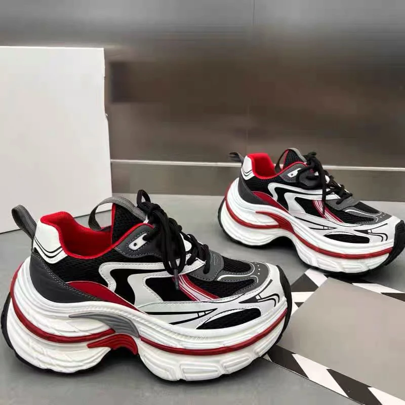 老爹鞋潮流百搭春季单款厚底