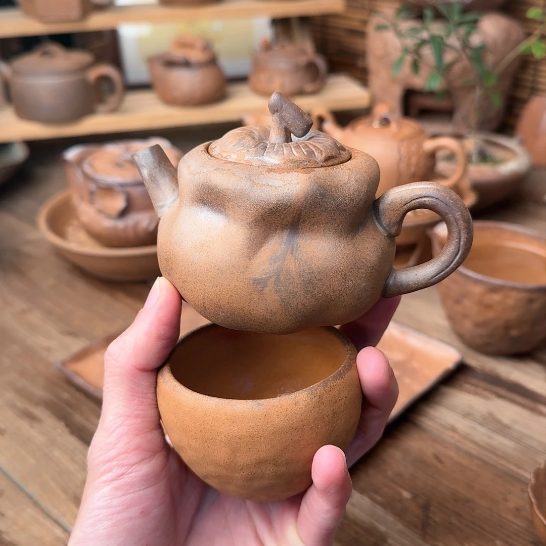 原矿老岩泥茶器系列