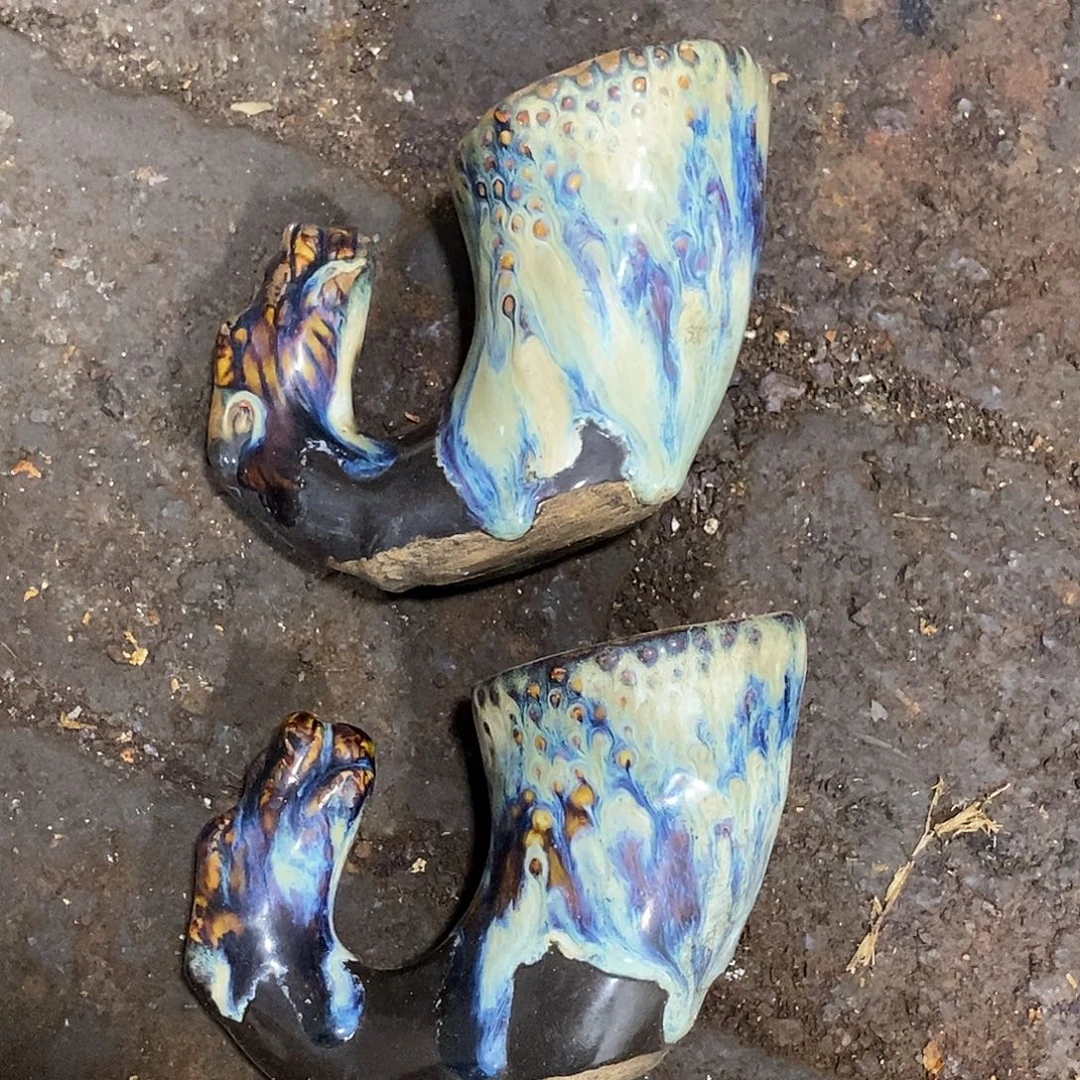 瓷***爱摆件鲁山瓷器瓷器