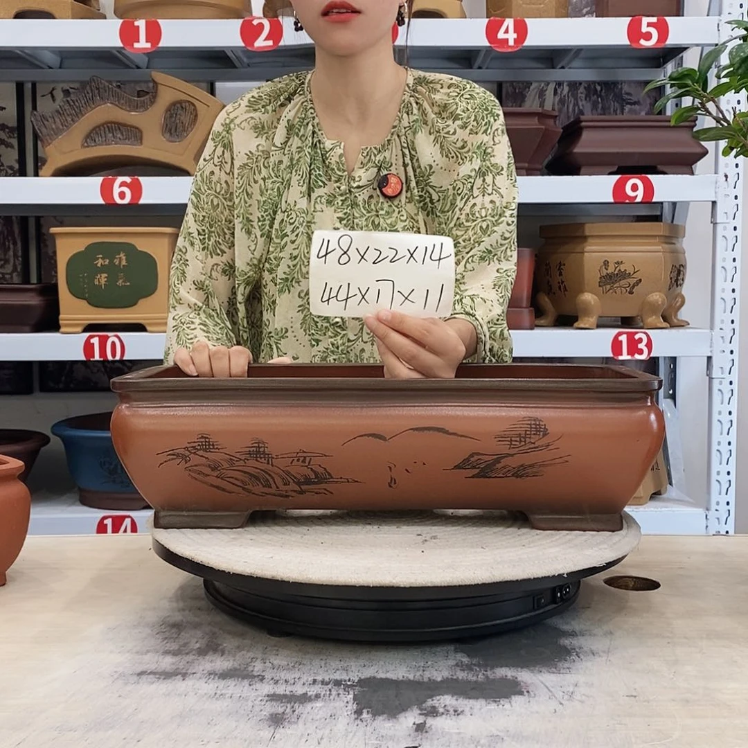 紫砂花盆紫砂花盆