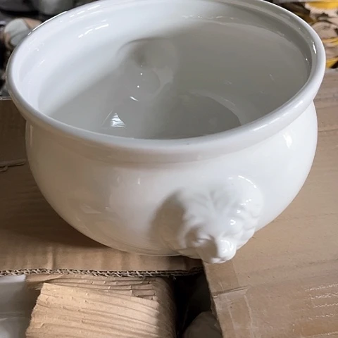微瑕，不能明火，口径20，高度12