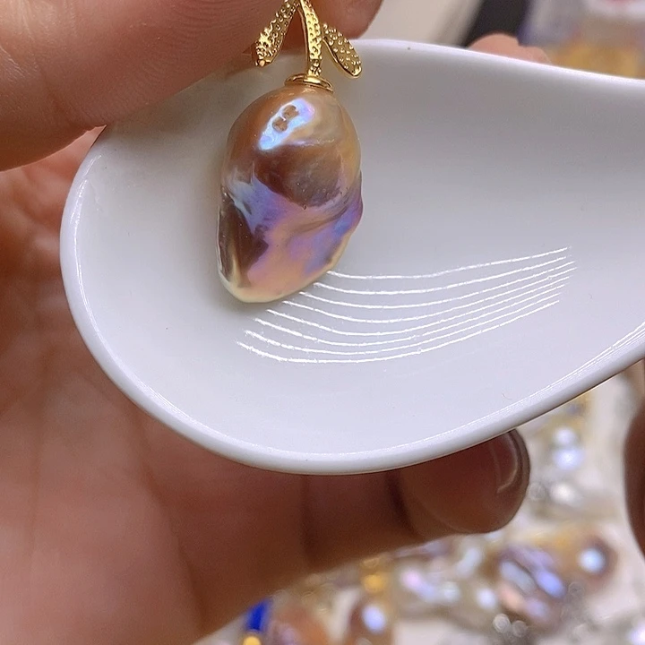 淡水珍珠未镶嵌颈饰255