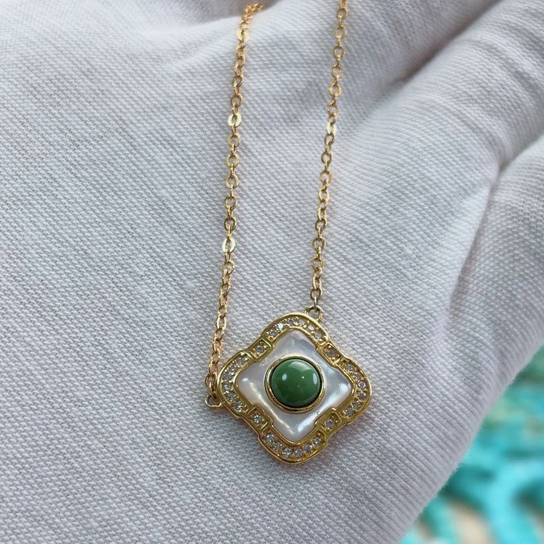 绿松石银S925镶嵌珠宝奇石