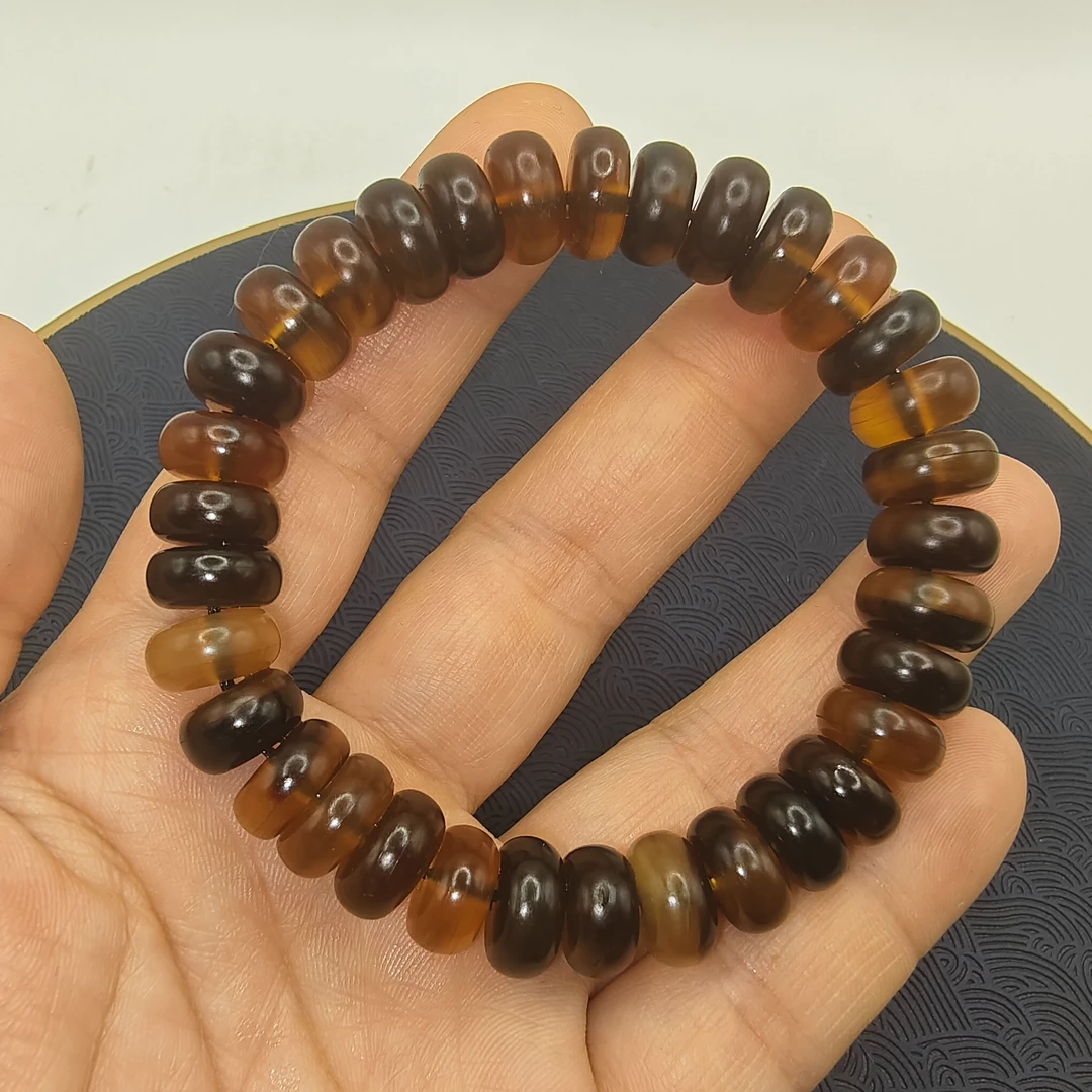 6号F51拼色11mm算盘珠手串