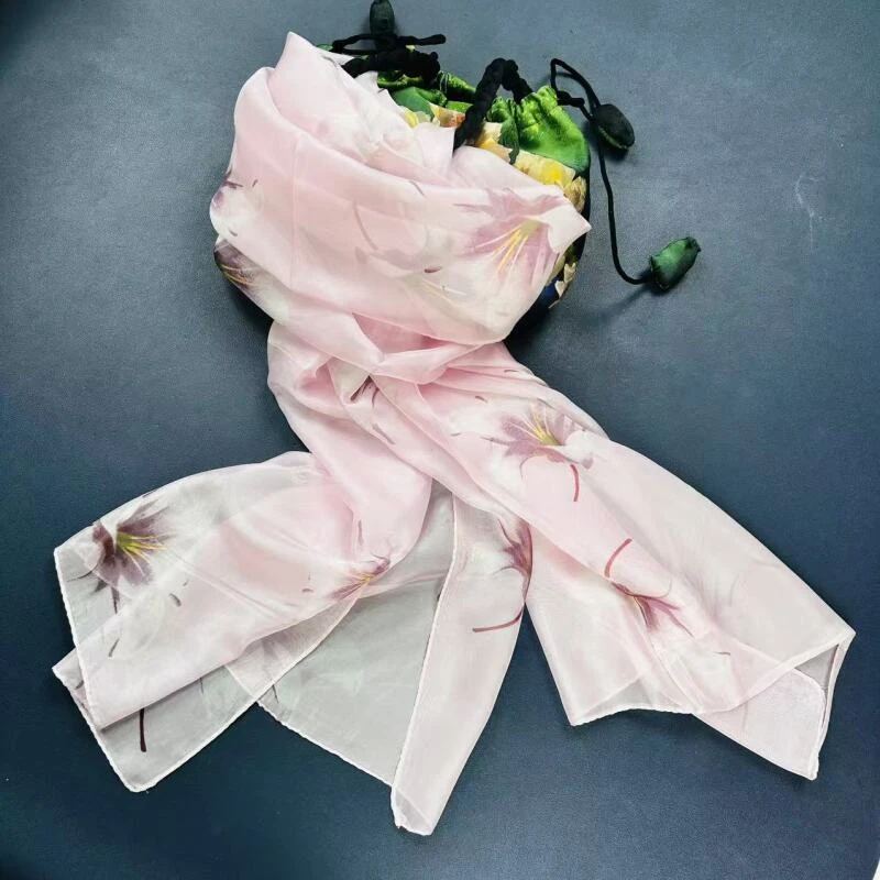 C290 馨香郁金 围巾长巾