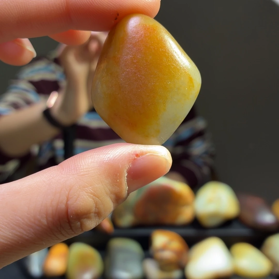 和田玉未镶嵌挂件26g