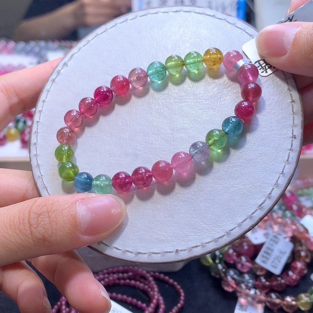 【闪购商品】手链未镶嵌碧玺7.2mm