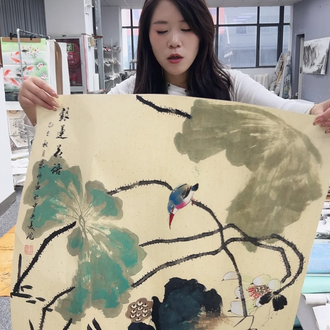 国画国画作品纯手绘