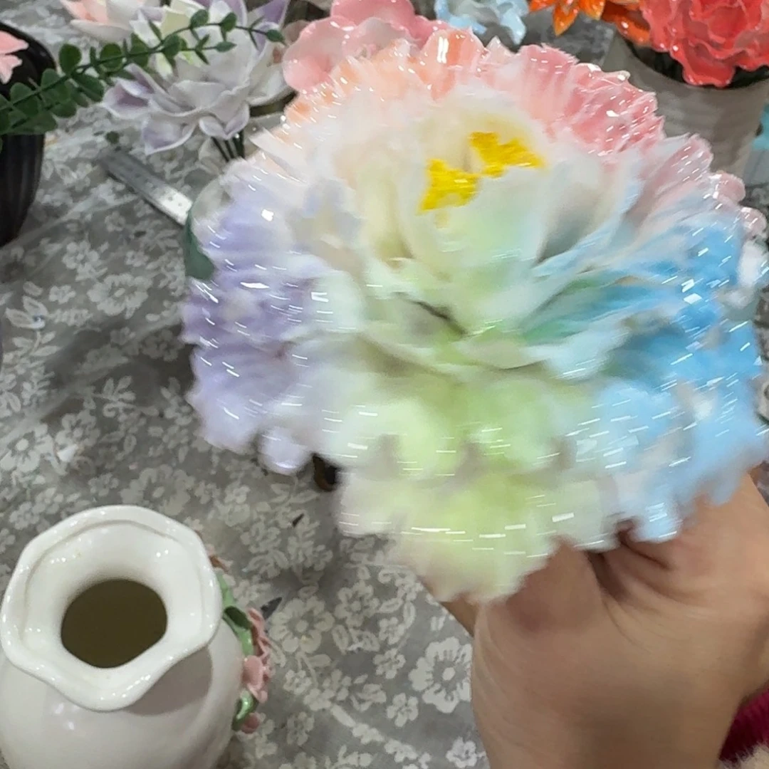 陶瓷花拍满20元发货，退款的拉黑
