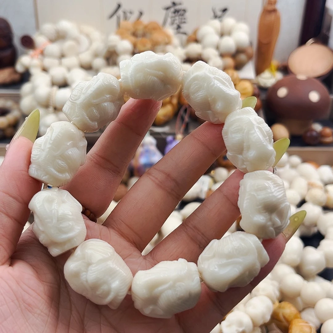 菩提根/象牙果吊坠大象