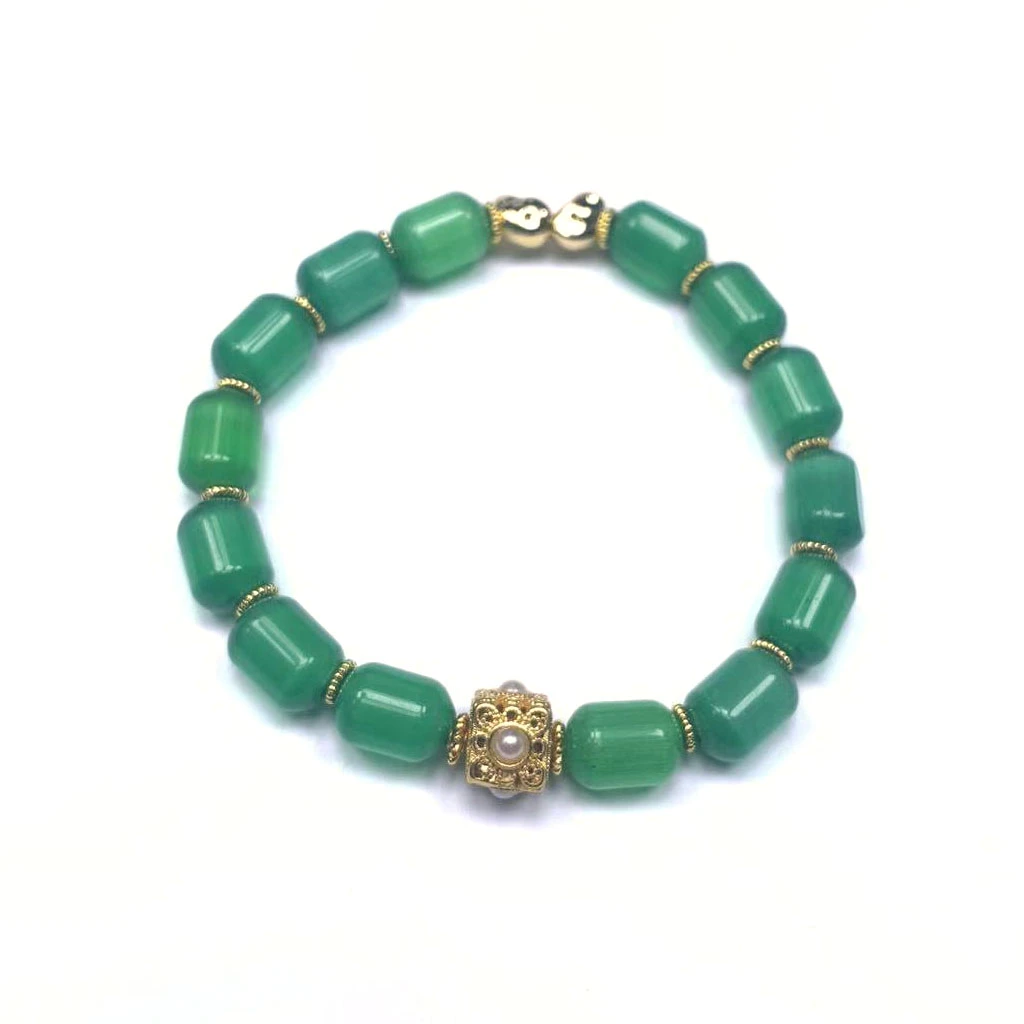 YLM027 精美桶珠手串8*10mm