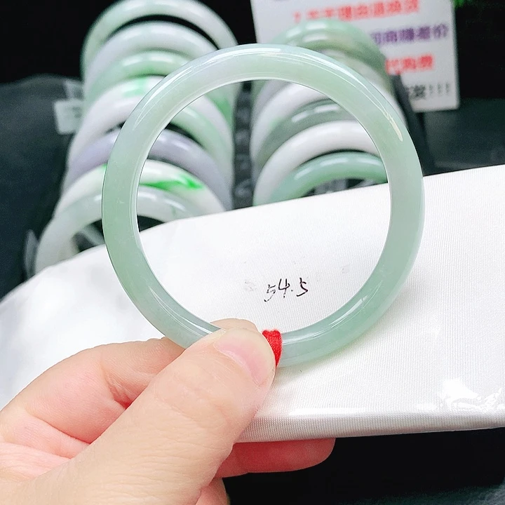 翡翠未镶嵌手镯120