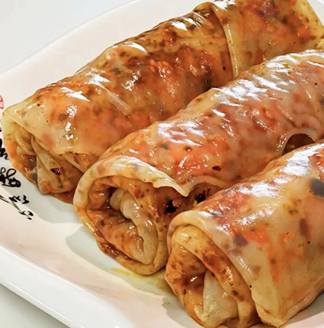 【自家的萧县卷面皮】--加热后冷凉再吃 口感更好