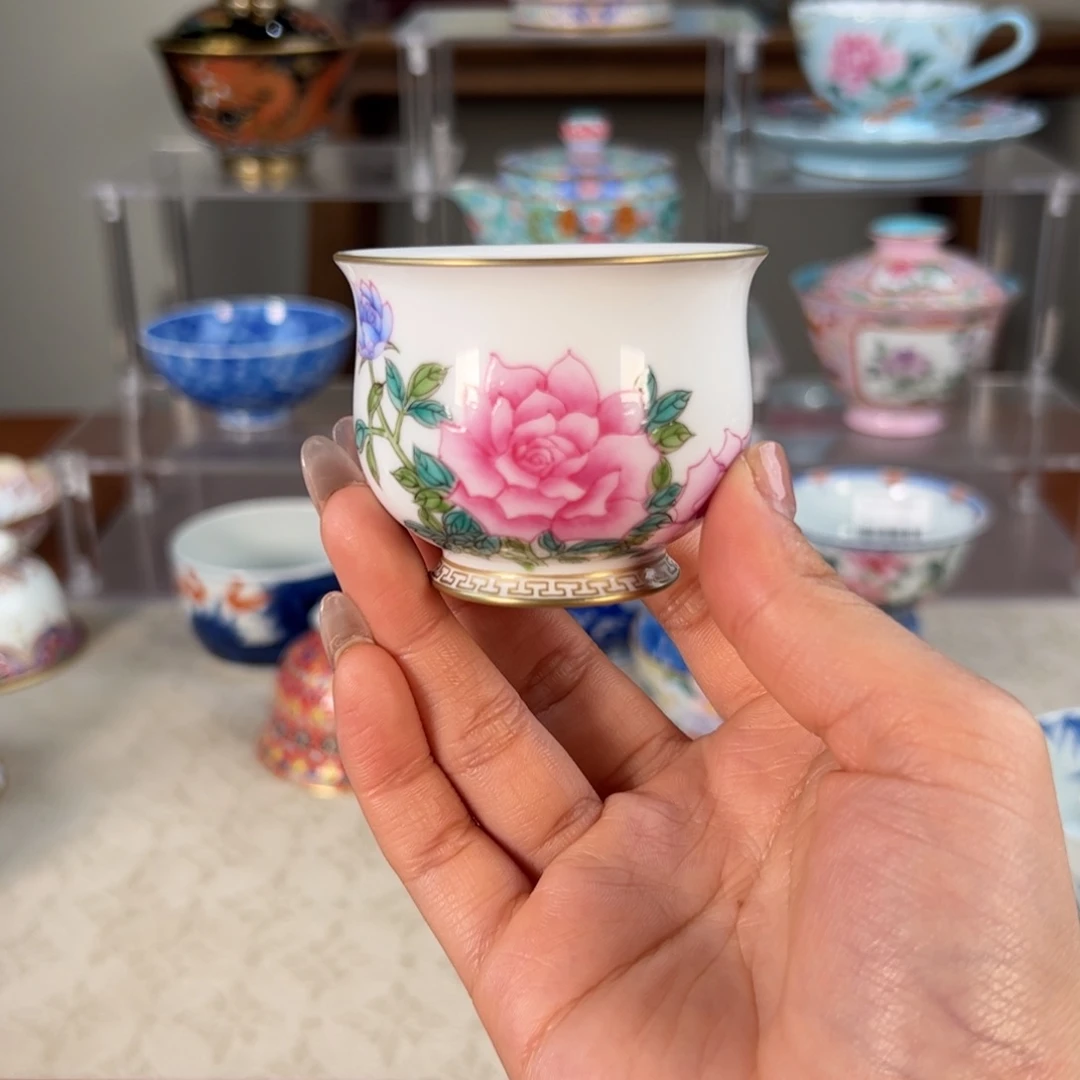 纯手工手绘 高端茶器