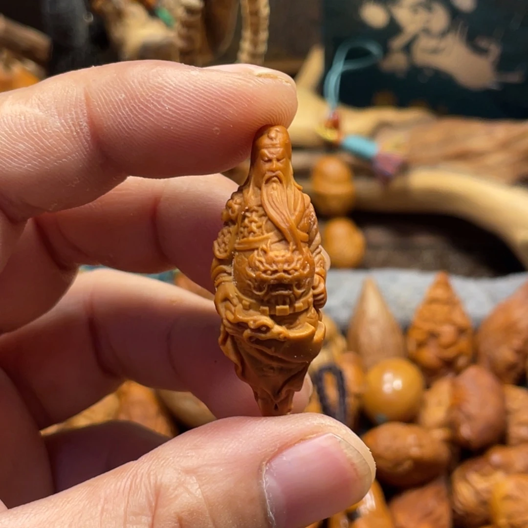 橄榄核手串/手链站立关公580