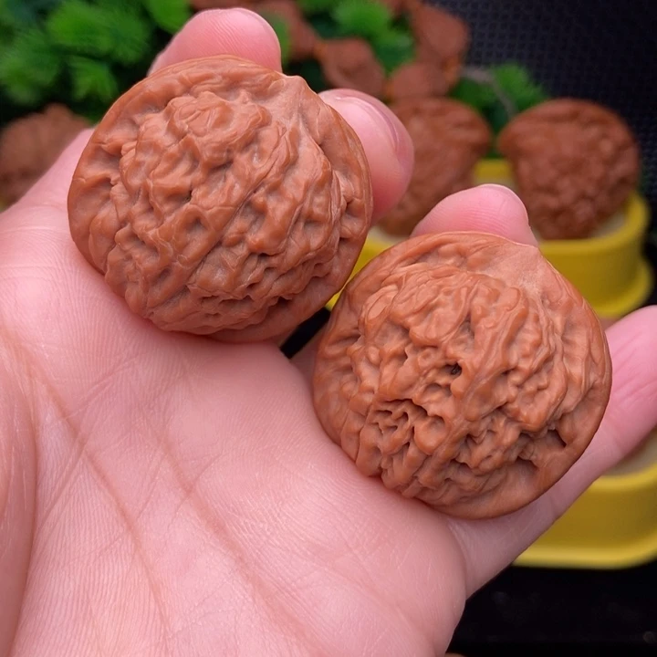 吊坠文玩核桃莲花35全品