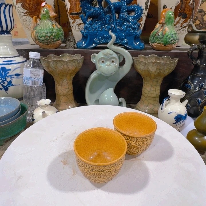 茶盏手工制作陶瓷摆件