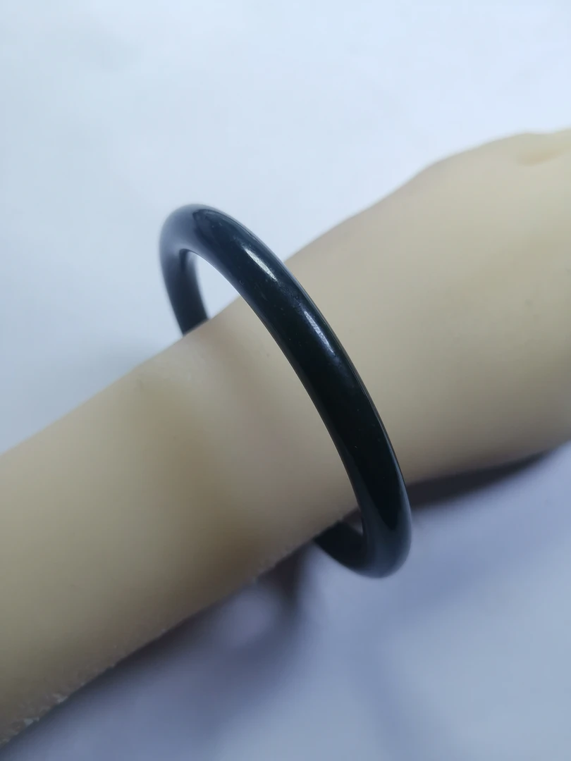 182号-圈口63-64-和田玉，天然玉石-正品保障，时尚高贵款