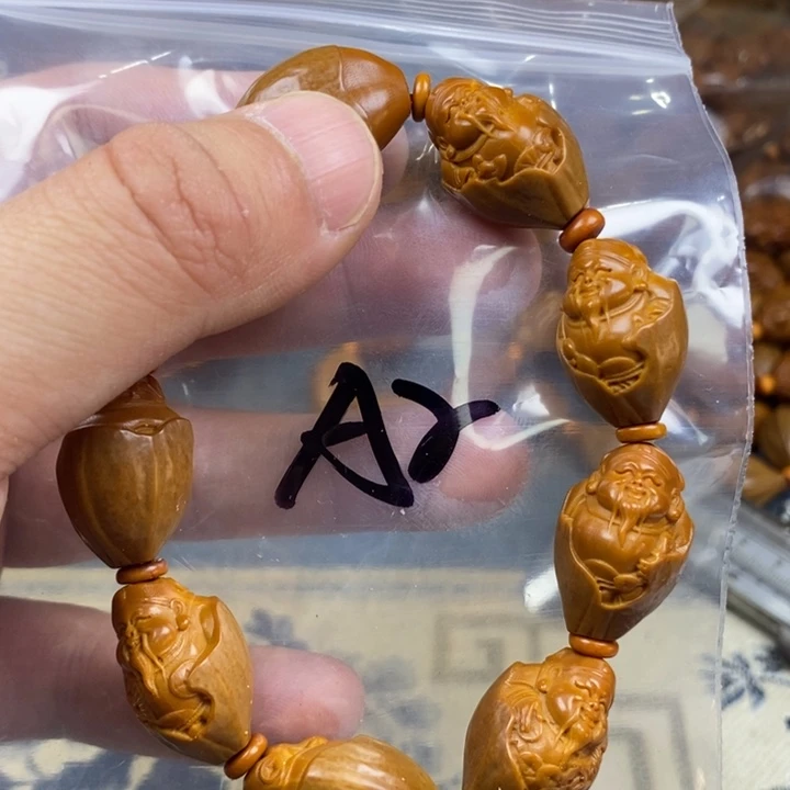 橄榄核手串/手链橄榄核雕工艺手串