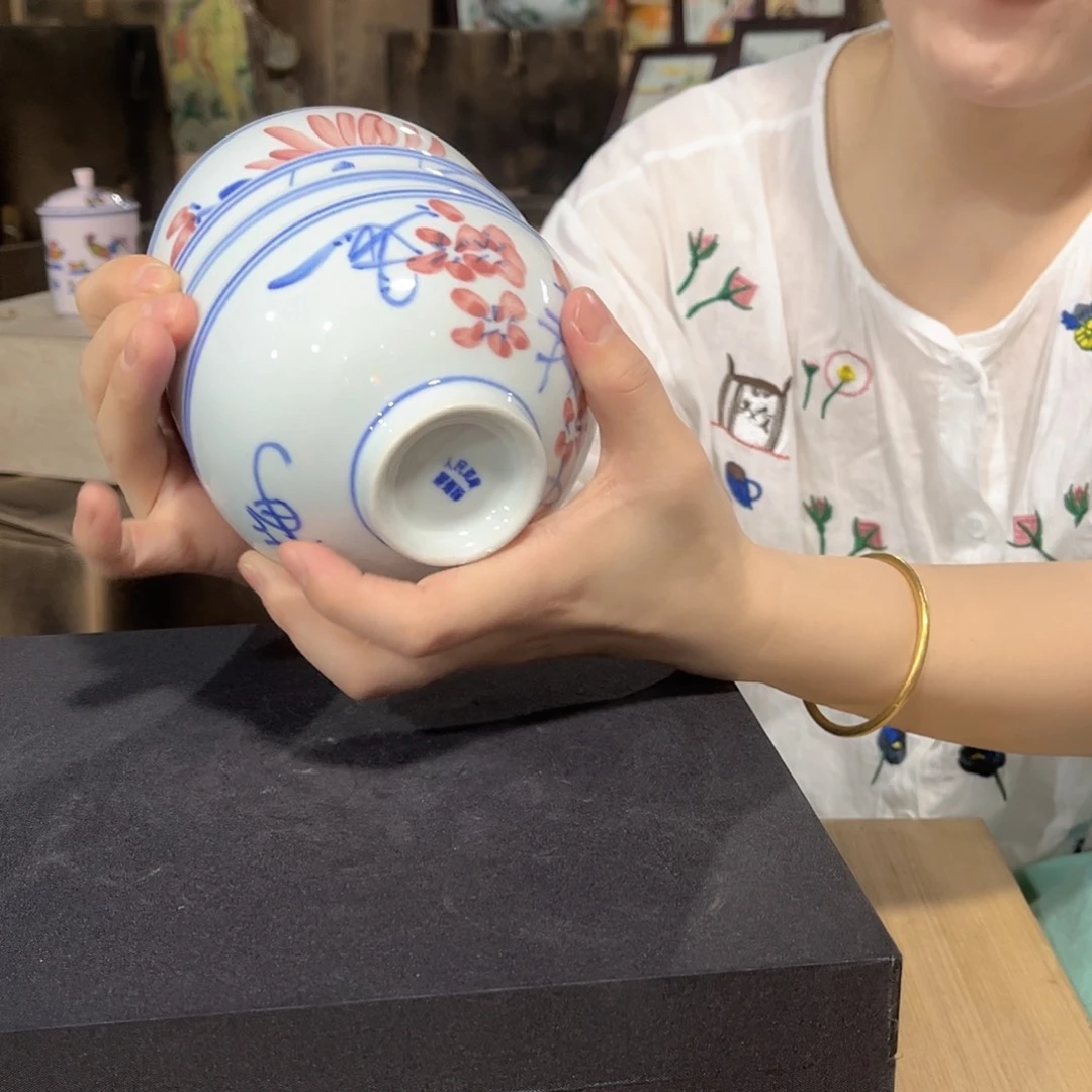 摆件//////景德镇陶瓷瓷器。4个。