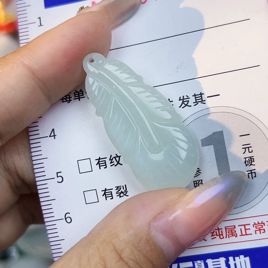 翡翠未镶嵌吊坠(不含链)111