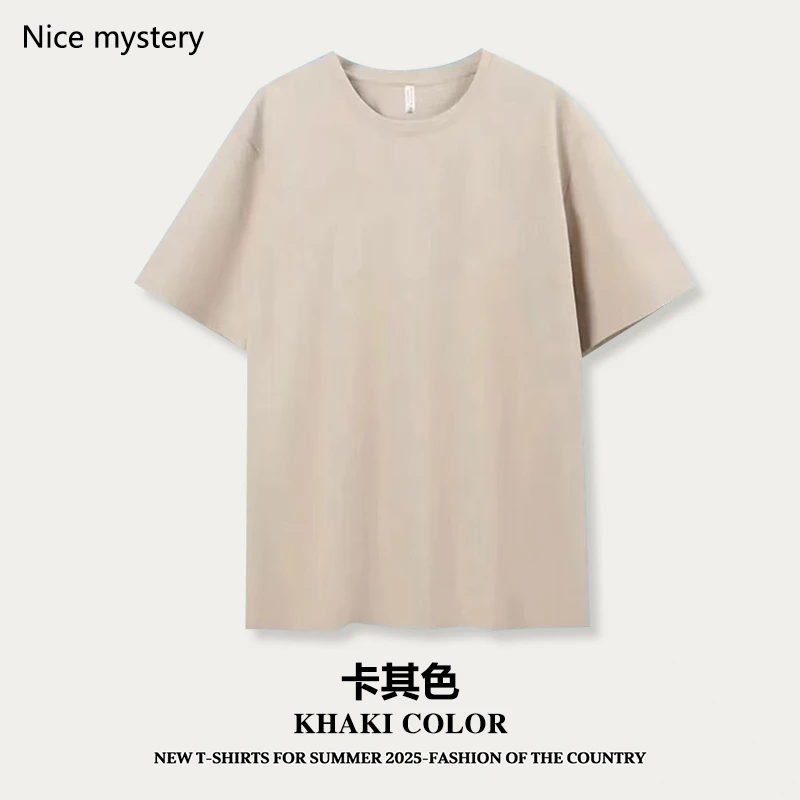 t7A抗菌黑科技  薄荷香氛 夏季圆领T恤透气舒适  情侣半袖纯色