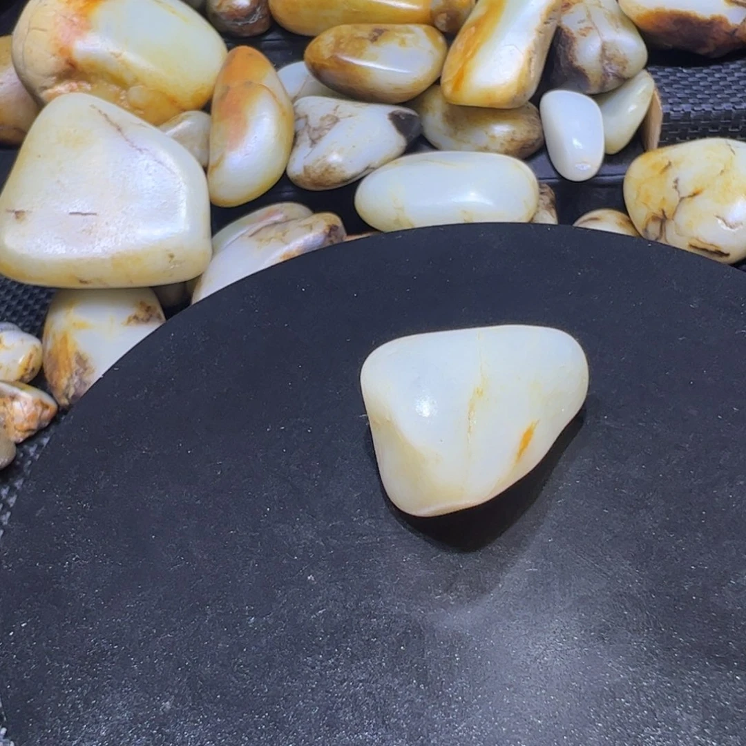 和田玉未镶嵌颈饰25.8