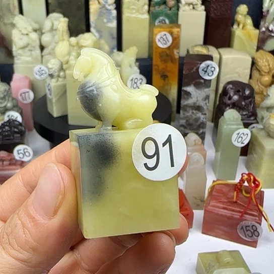 青田石91号印石章料