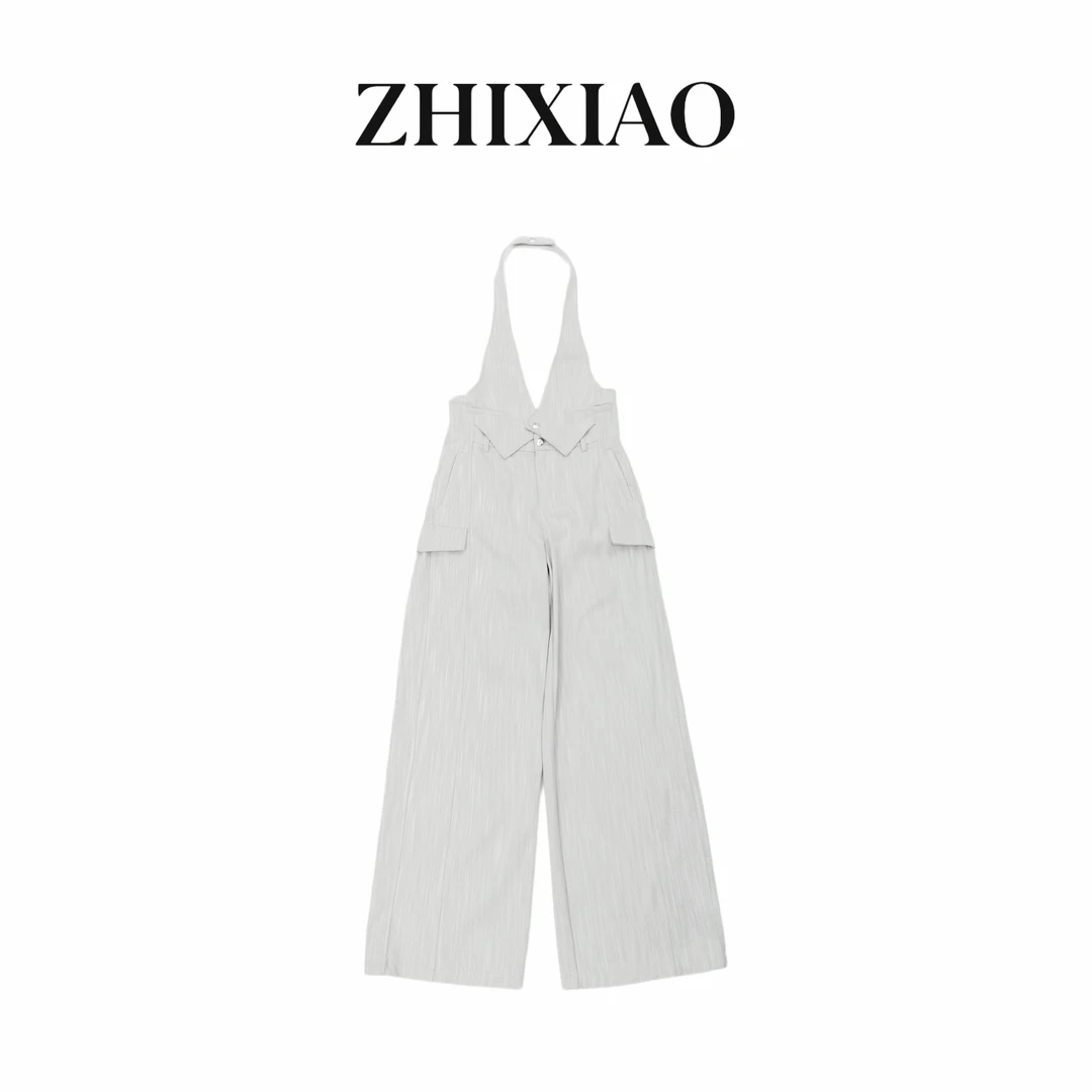 【ZHIXIAO】夏季新款：吊带休闲裤1643