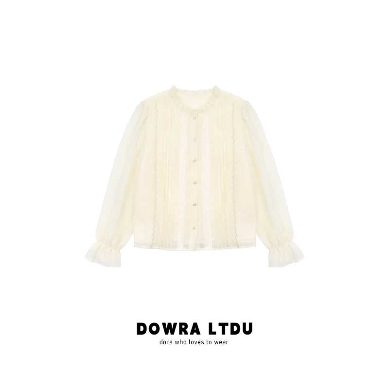 朵拉【】2025年春季新款圆领百搭外套YFX-0017