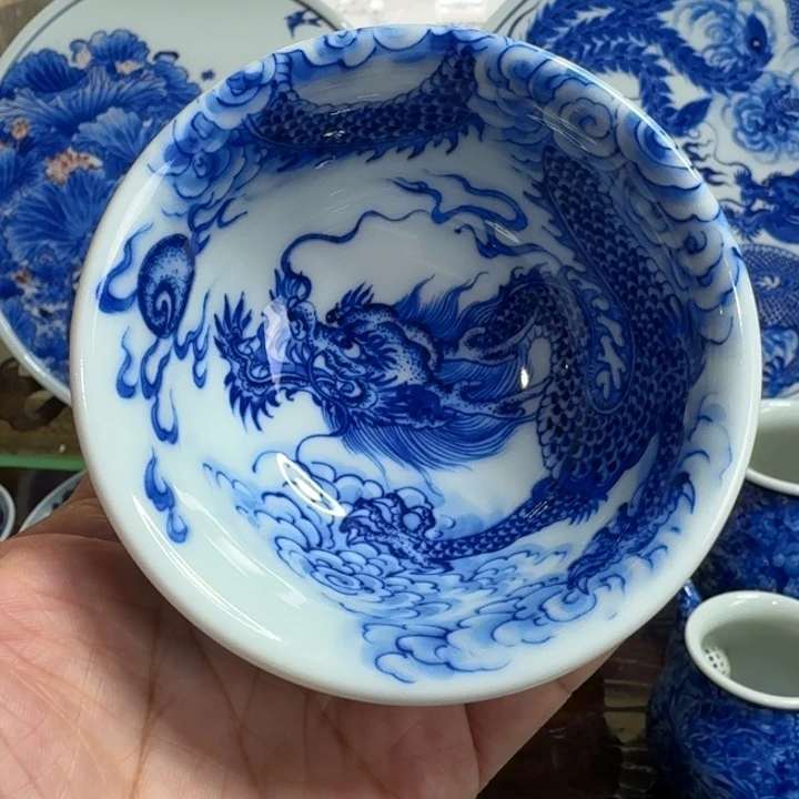 榴***瓜景德镇陶瓷补换杯子的差价