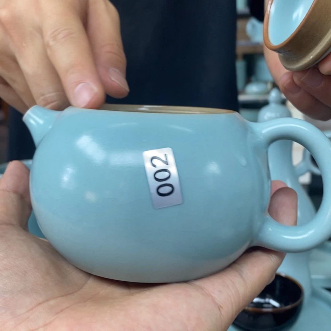 抱朴汝瓷仿古微瑕苏*叔