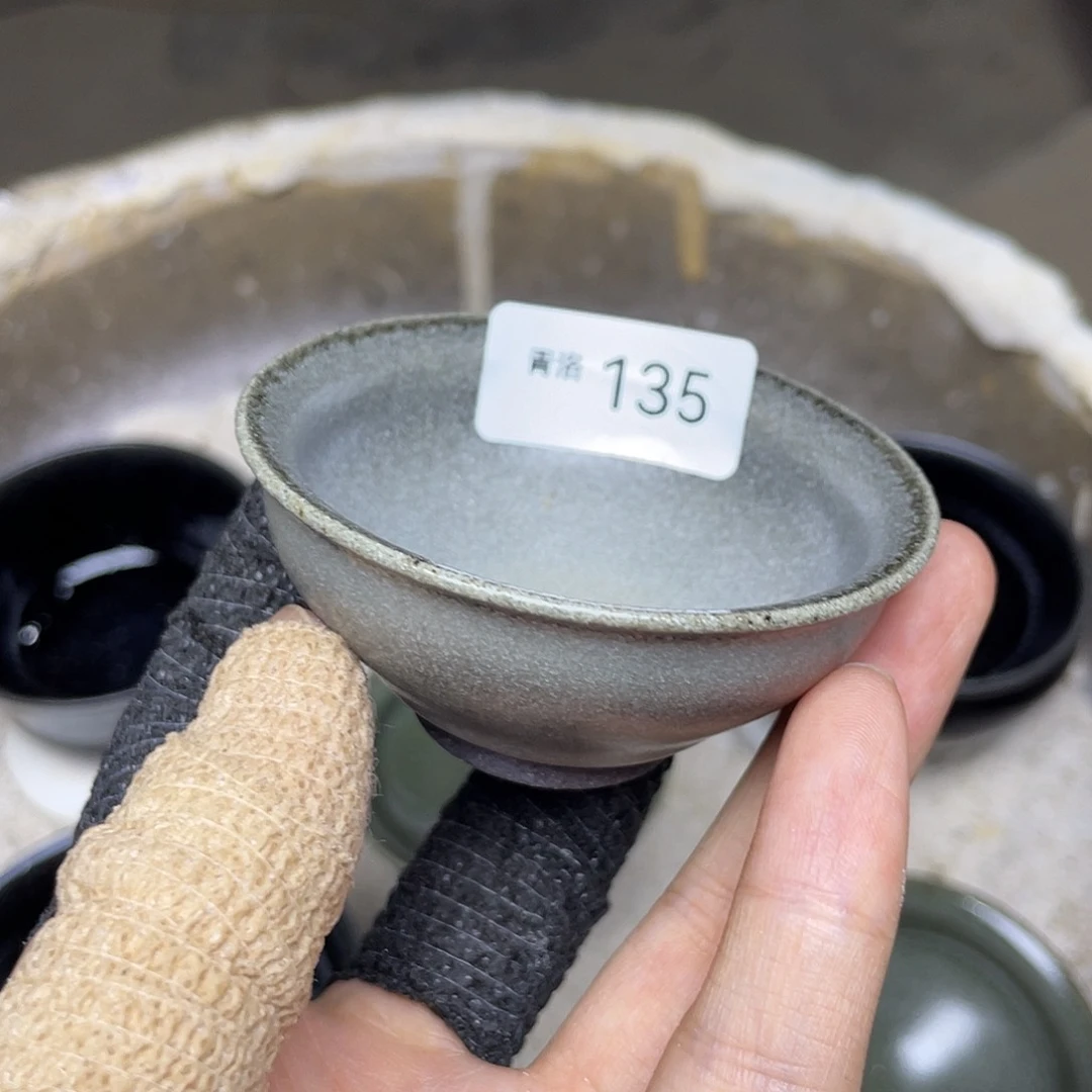 茶盏135 福临号建盏柴烧薄胎