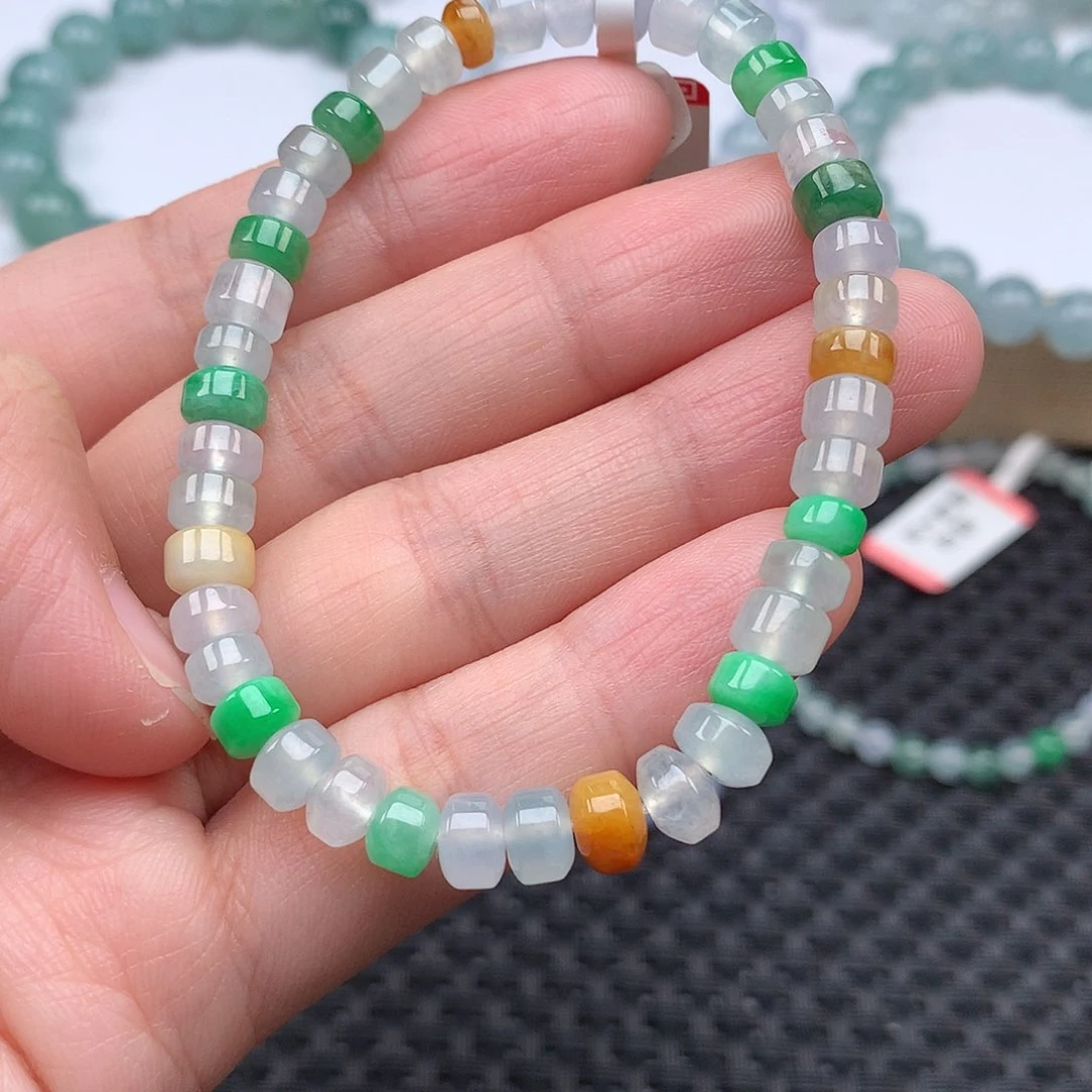 翡翠手链未镶嵌翡翠卡6