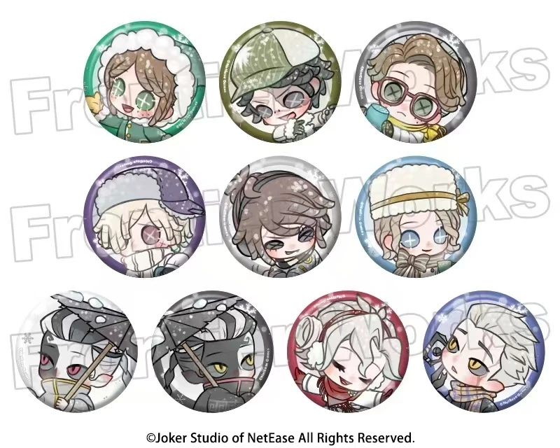 【日谷】第五人格-札幌冰雪节祭主体活动场贩吧唧卡牌徽章代拆