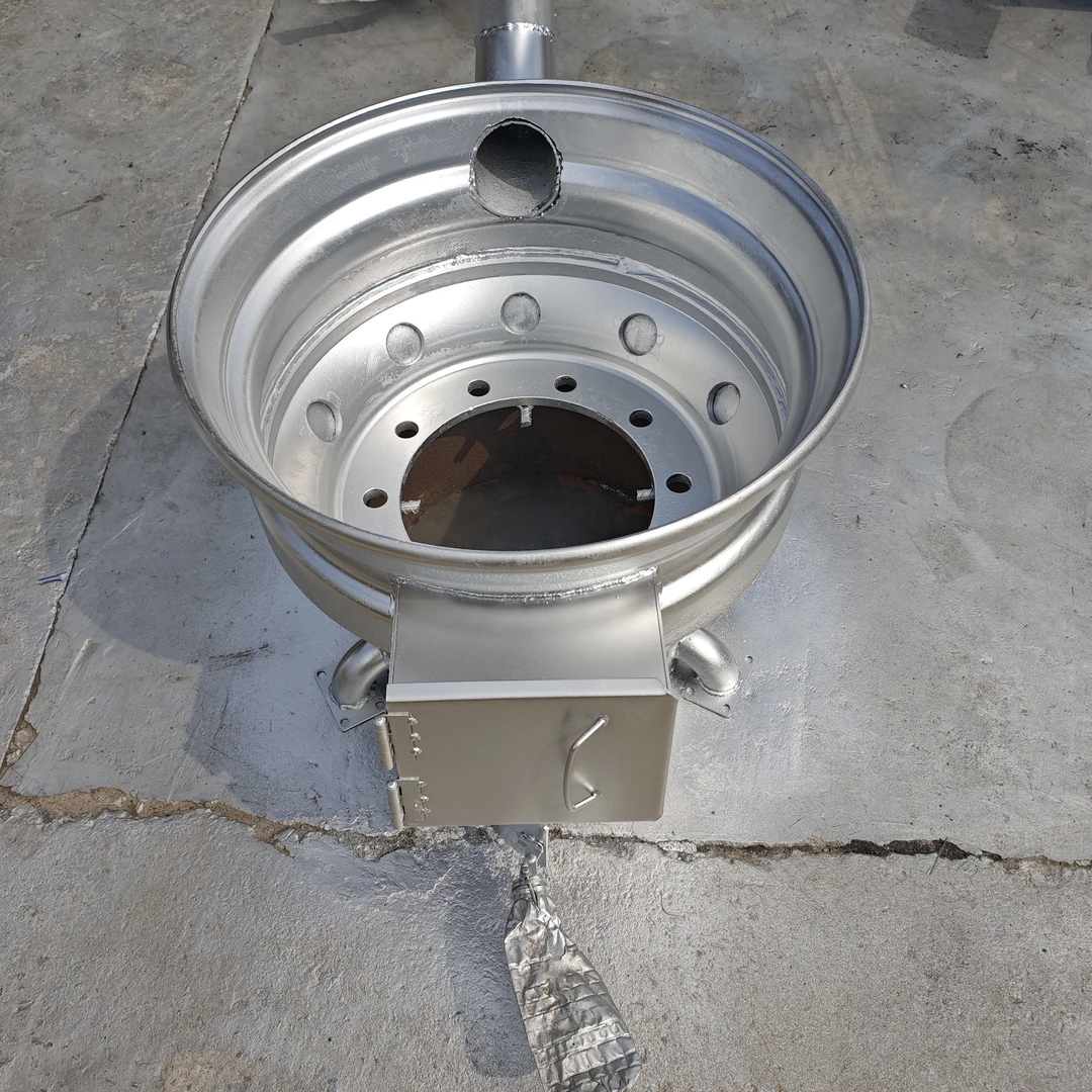 60直径可移动轮毂柴火灶农村家用适用多种口径锅具野营可用