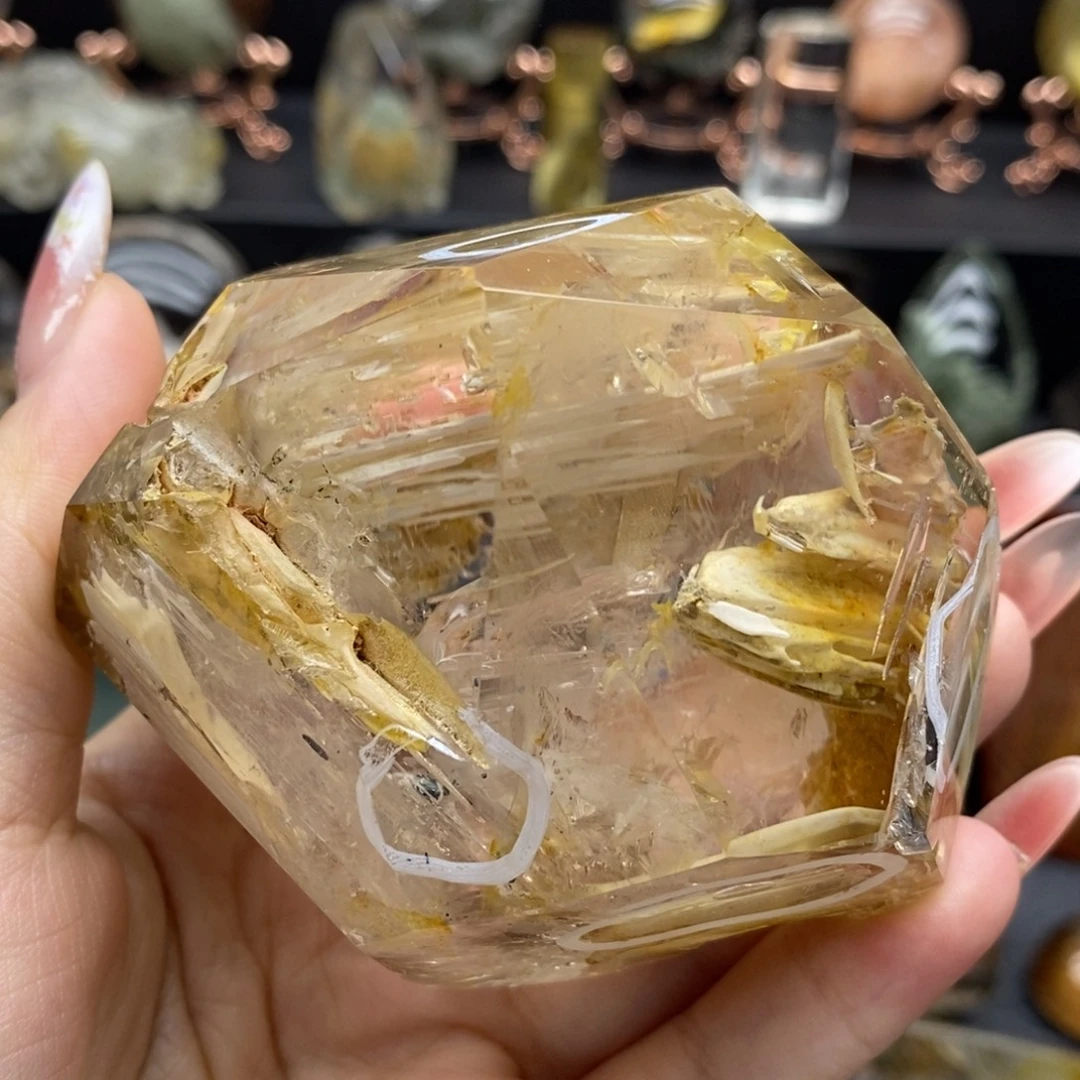 珠宝半成品水晶未镶嵌